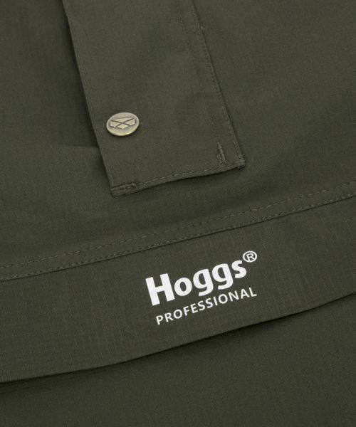 Close-up of Green King II waterproof fabric showing durable outer layer and breathable membrane for all-weather use