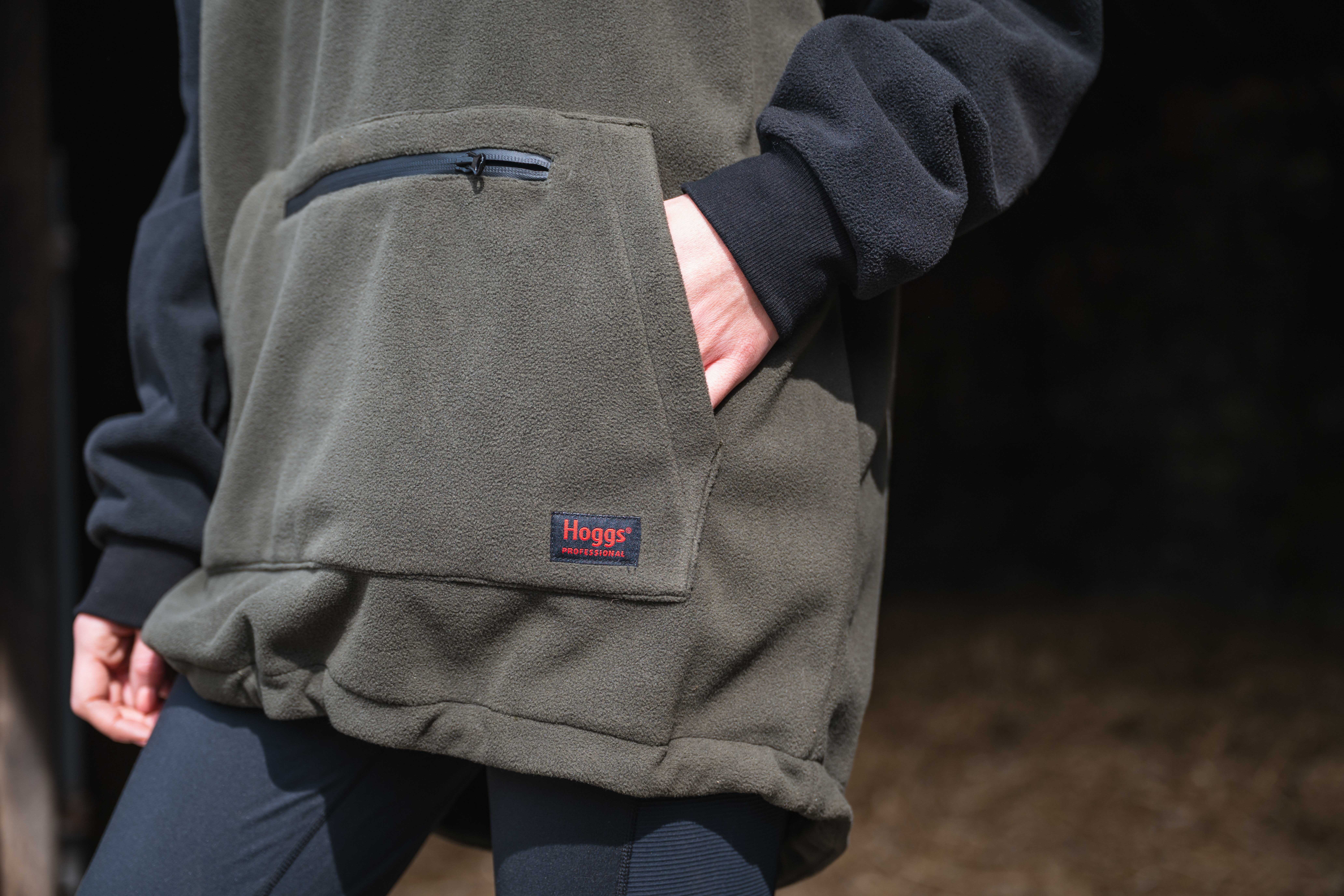 Hoggs of Fife Green King II Stormproof Bonded Hoodie