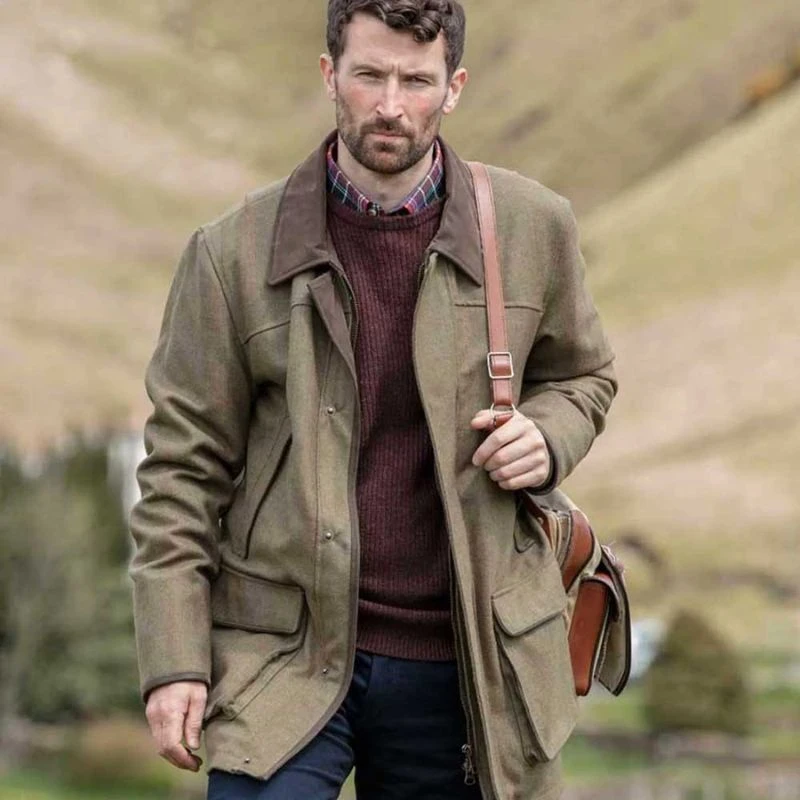 Hoggs of Fife Kinloch Tweed Field Coat