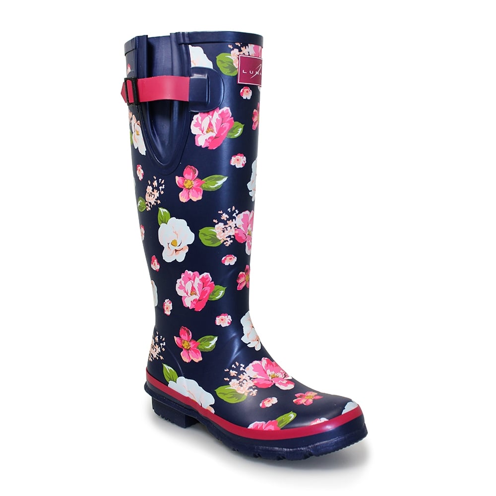 floral wellies womens