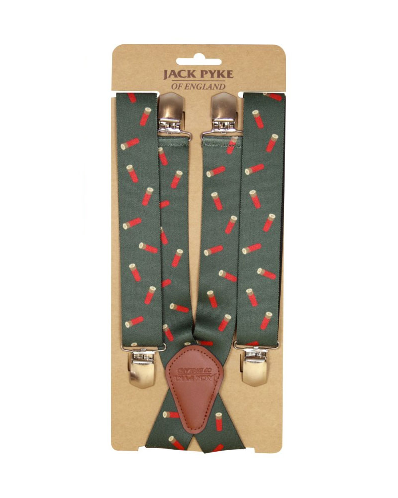 Jack Pyke Cartridge Themed Braces Mens Novelty Braces