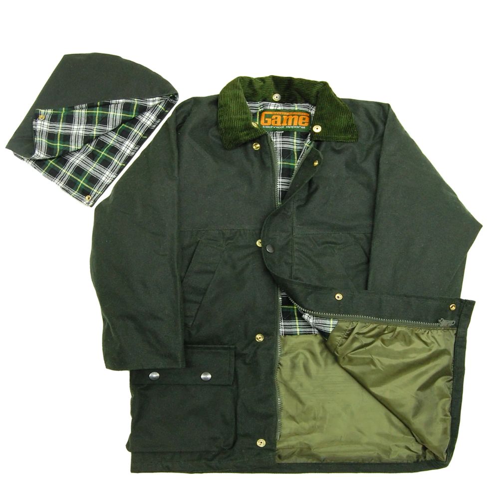 Game Kids Wax Jacket | Cherry Tree Country Clothing