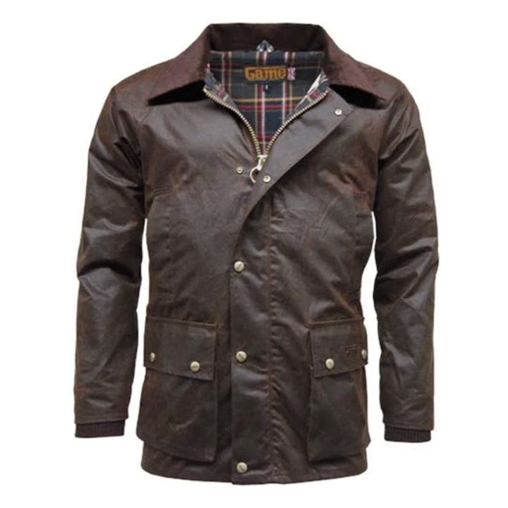 Men's Wax Jacket Waxed Jackets for Men - Main Image