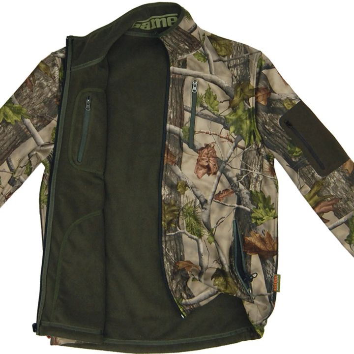 Game Pursuit Reversible Camouflage Jacket Mens Softshell Jacket