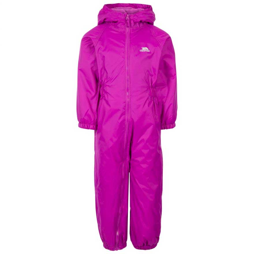 Kids Trespass Dripdrop Padded All in One Suit Kids Puddle Suits