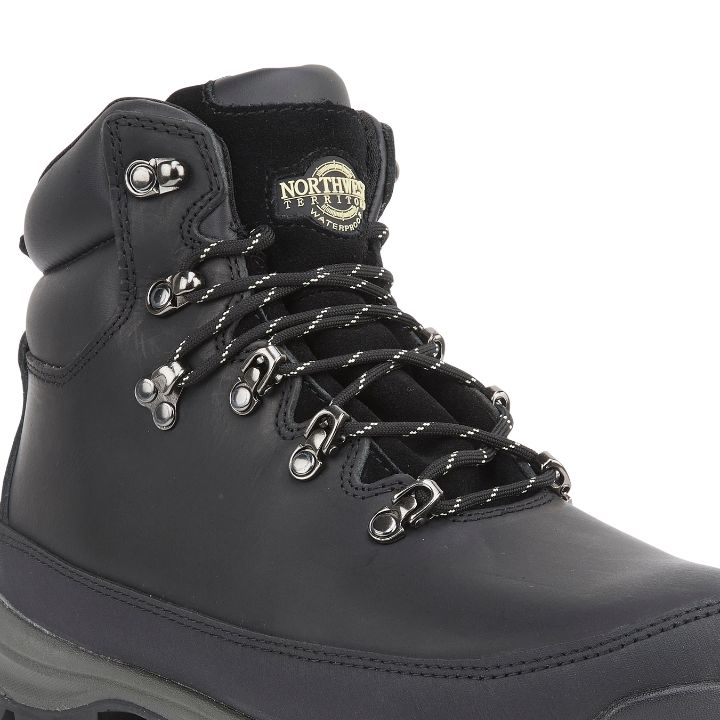 Northwest Territory Womens Waterproof Hiking Boots Black