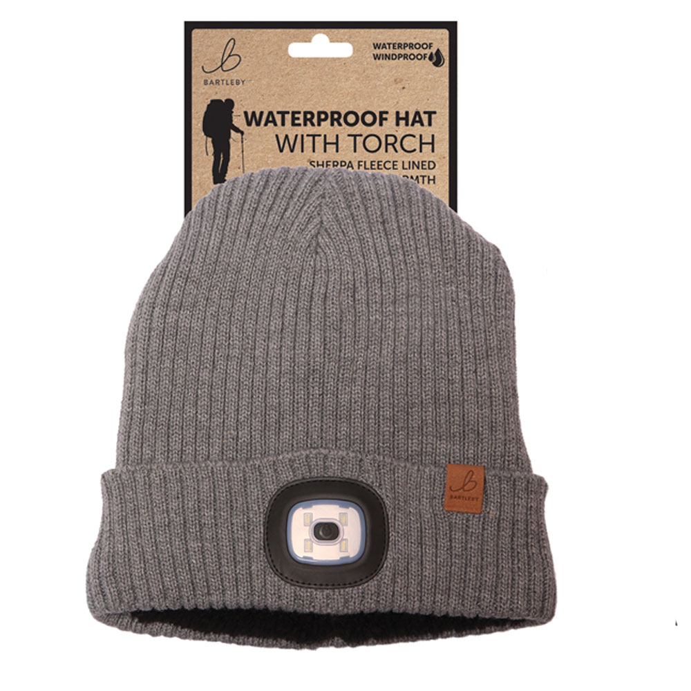 Adults Waterproof Beanie with LED Light Cherry Tree Country Clothing