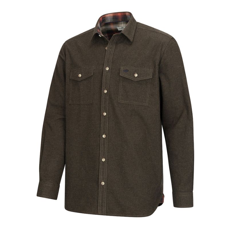 トップス cootie MOLESKIN WESTERN L/S SHIRT Hoggs of Fife Moy Moleskin Shirt | Cherry Tree Country Clothing