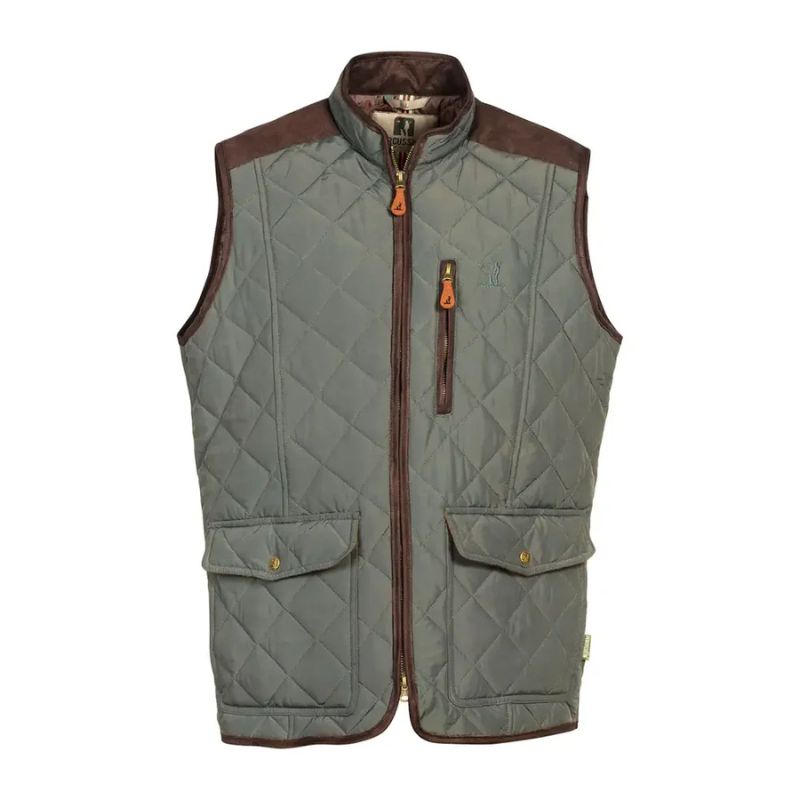 Men's Quilted Waistcoats Padded Gilets for Men - Main Image