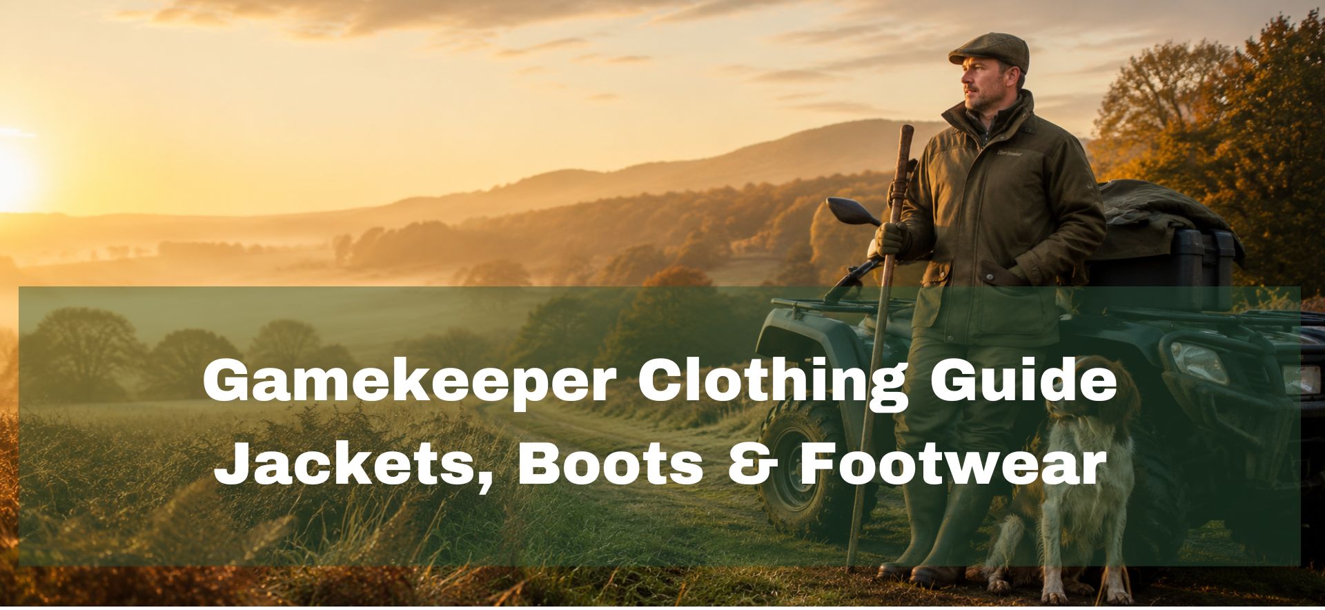 Gamekeeper Clothing Guide | Jackets, Boots & Footwear