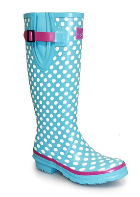 spotty wellies