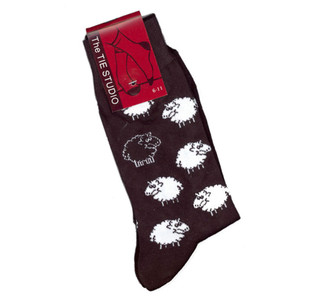 Black & White Black Sheep Socks | Novelty Gift Ideas
