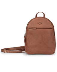 Ladies leather backpack