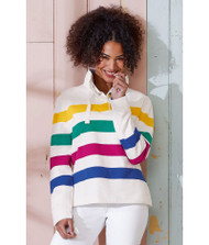 Arctic Storm Ladies Wide Stripe Sweatshirts