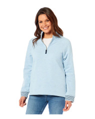 Ladies Funnel Neck Sweatshirt