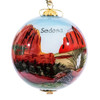 Sedona Red Rock crossing - 3" Ornament Set of 2