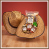 arizona salsa lovers cowboy hat gift basket