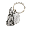 Pewter Coyote #2 Keychain