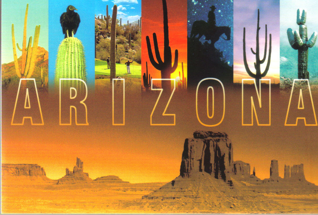 Arizona Glow Postcard - Pack of 100