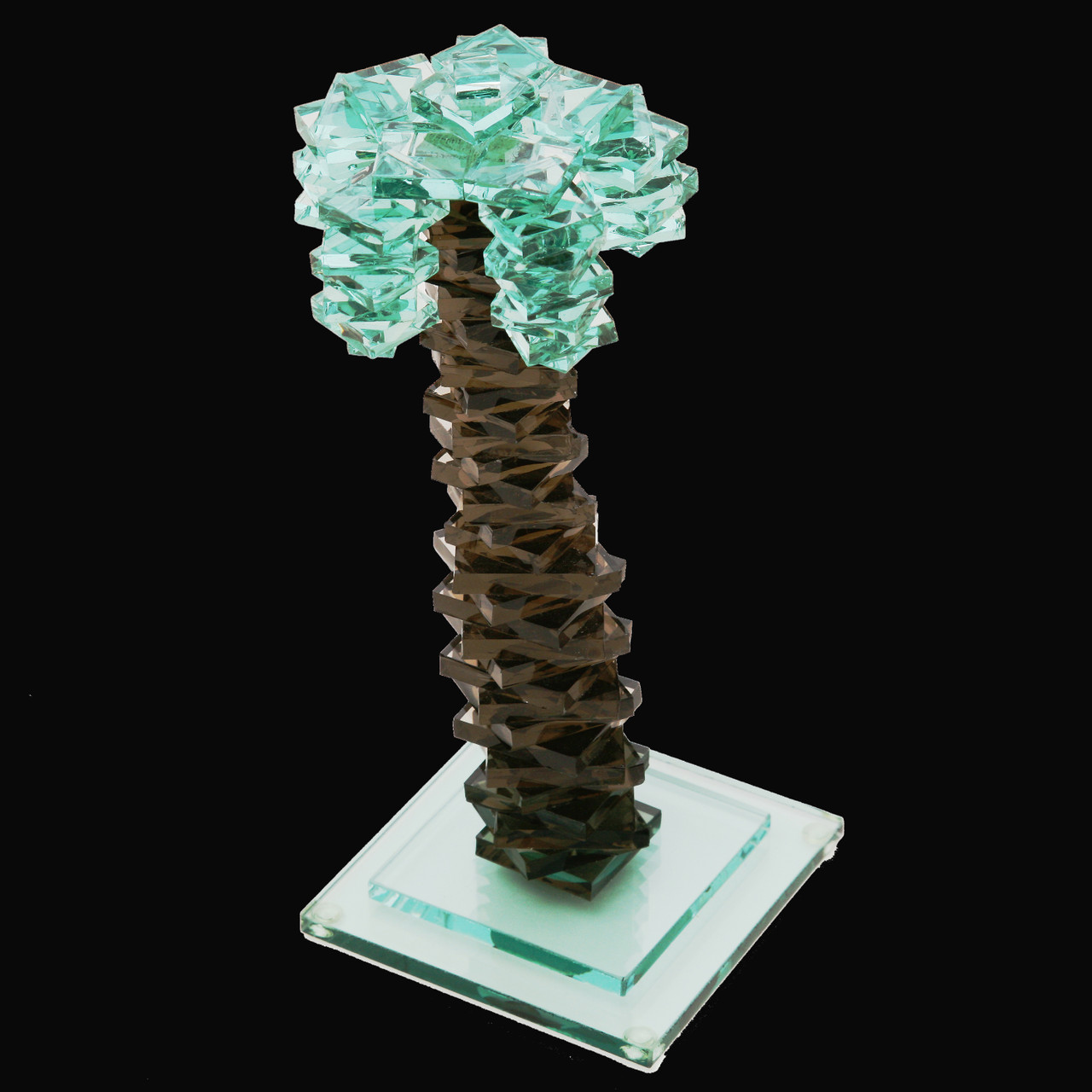 Glass Palm Tree 7" Arizona Gifts