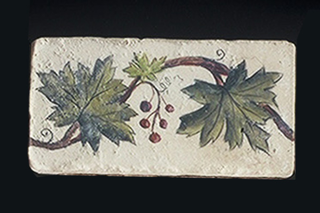 Vine and Berries 2"x4" Border Tile