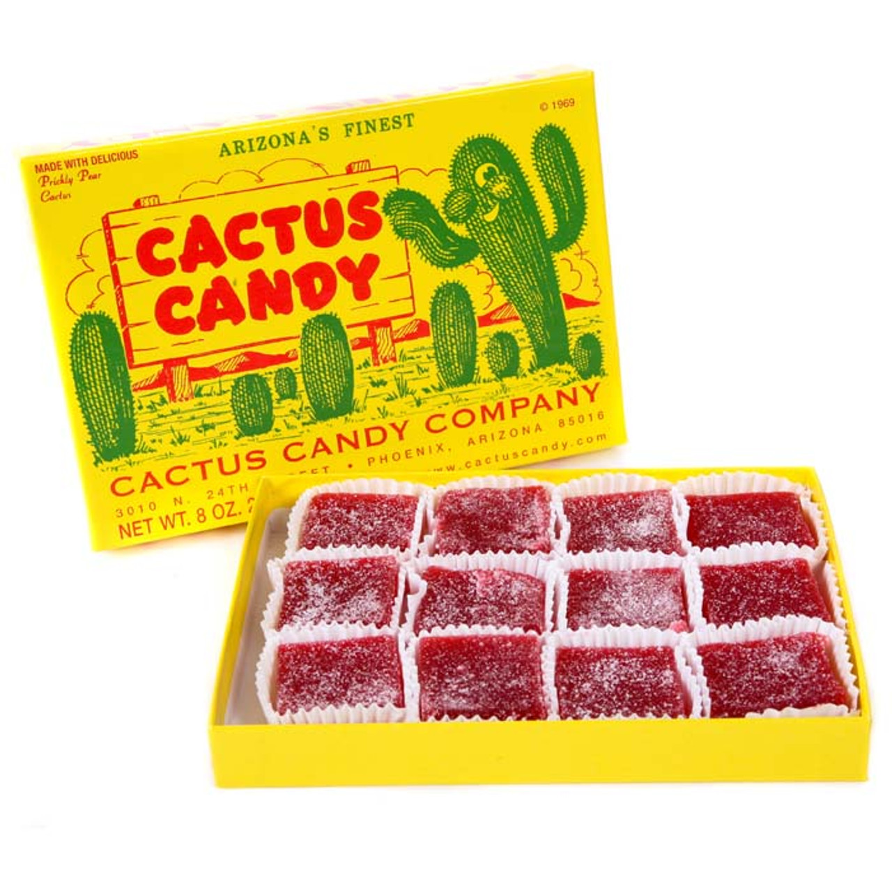 Box Cactus Candy 1/2lb-Case of 6