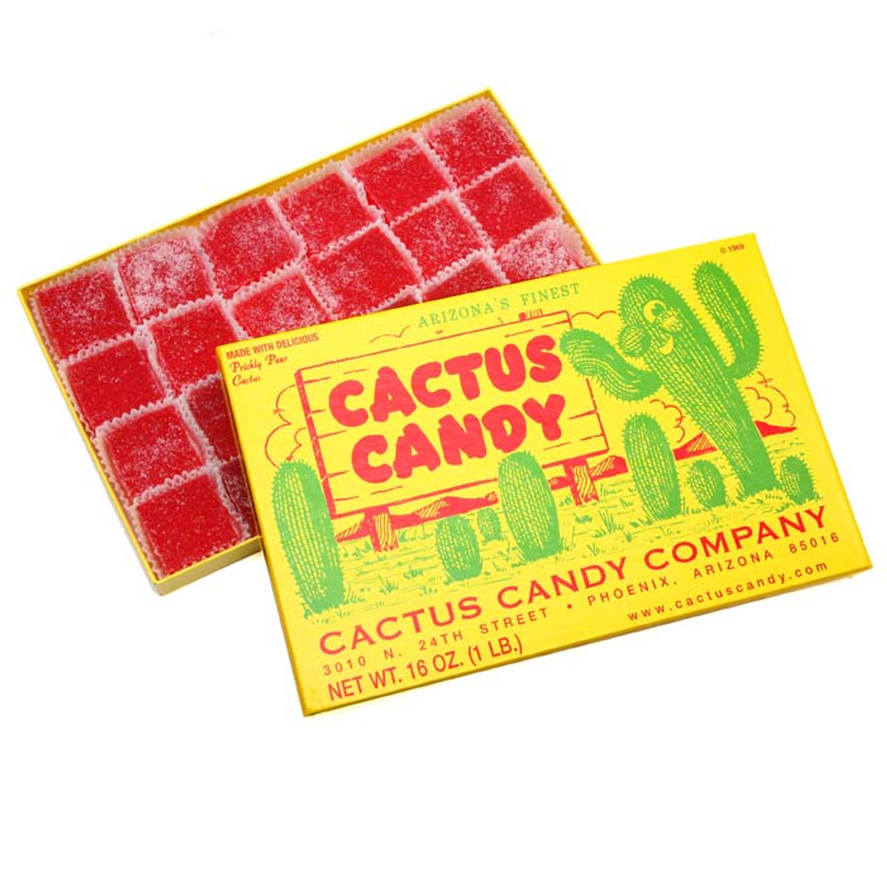 Box Cactus Candy 1lb-Case of 6