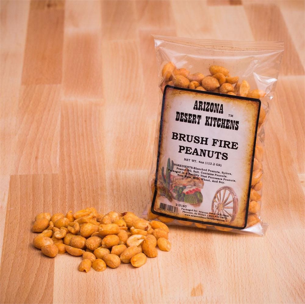 Brush Fire Spicy Peanuts 4oz - Arizona Gifts