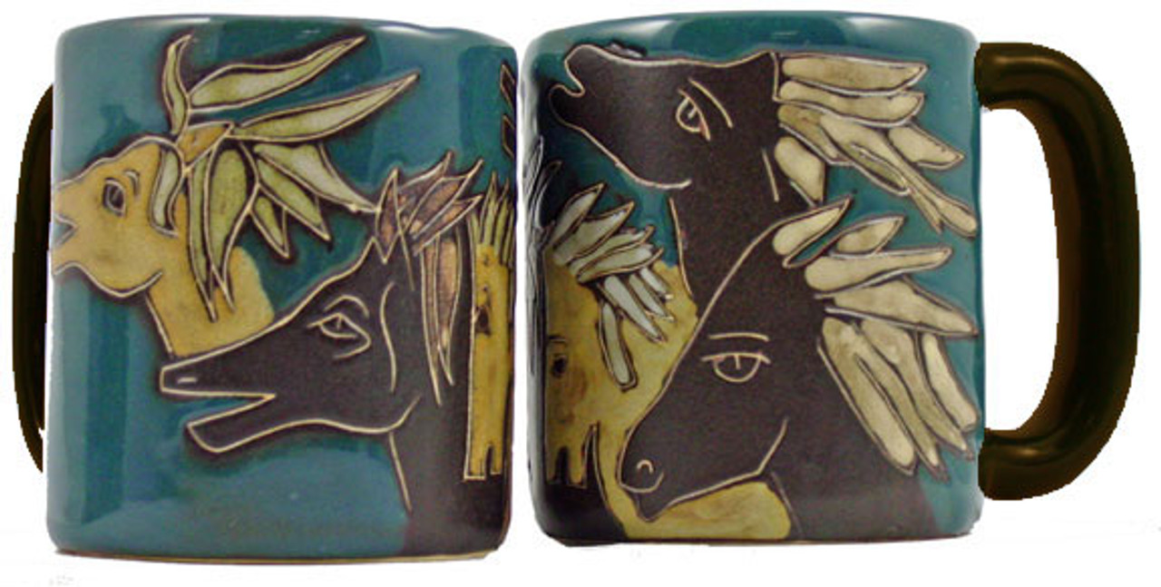 Mara Mug 16oz - Horses