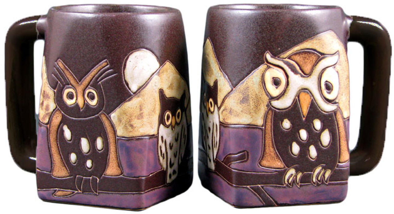 Mara Square Mug 12oz - Night Owl