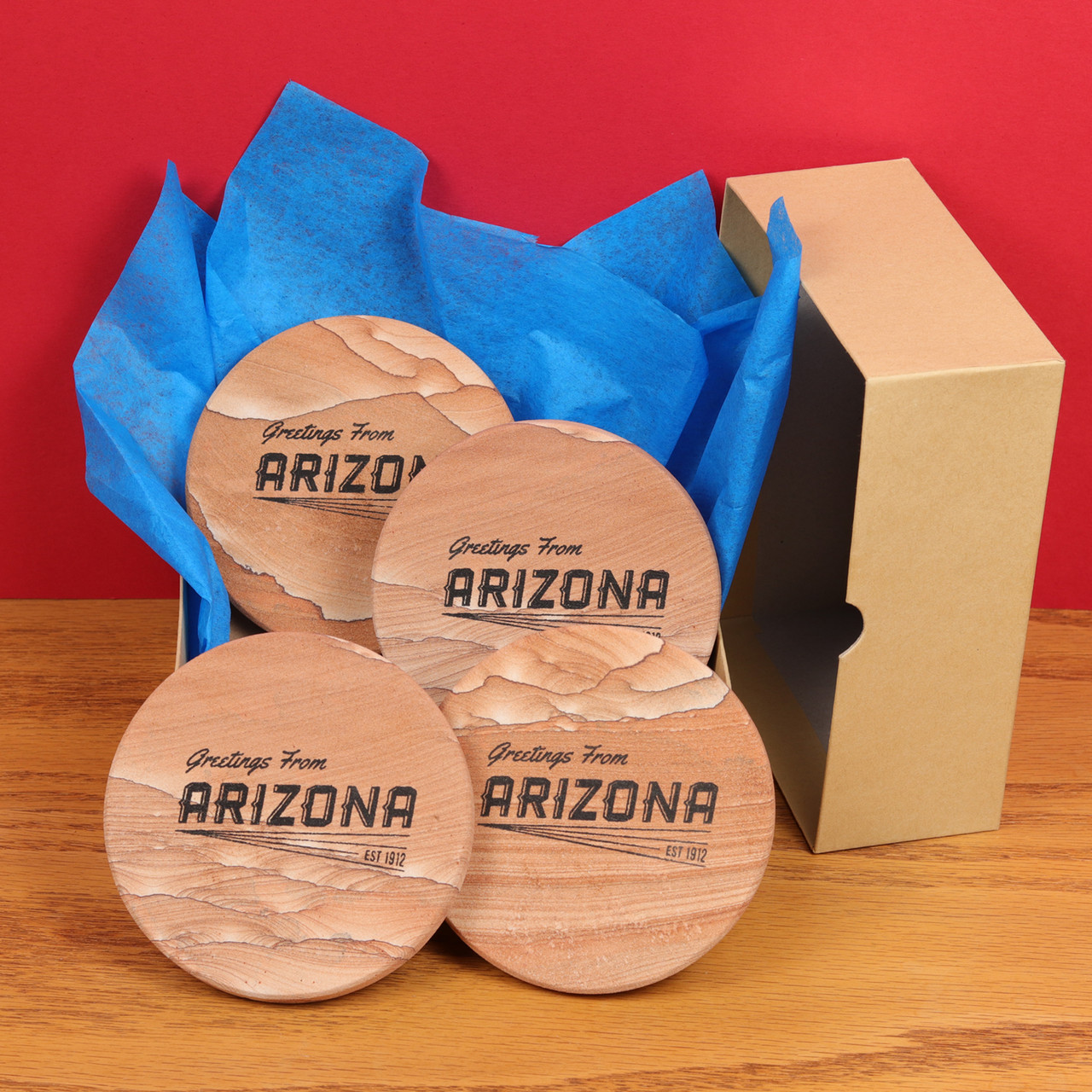 Arizona Gift Box Set of 4 Coasters