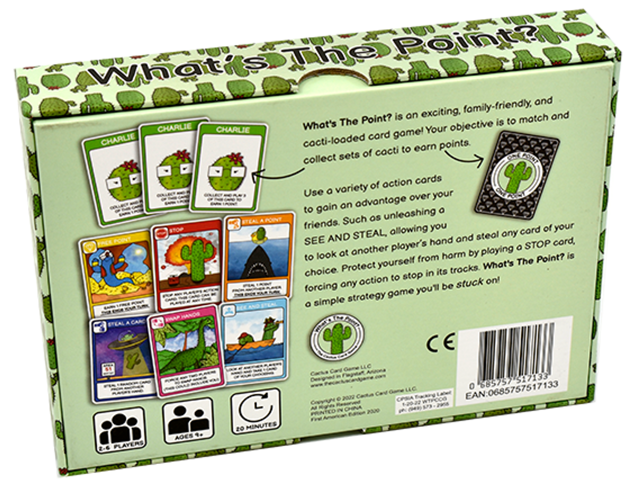 What's The Point? The Cactus Card Game