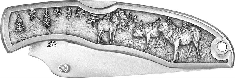 Wolves Pocket Knife - Arizona Gifts