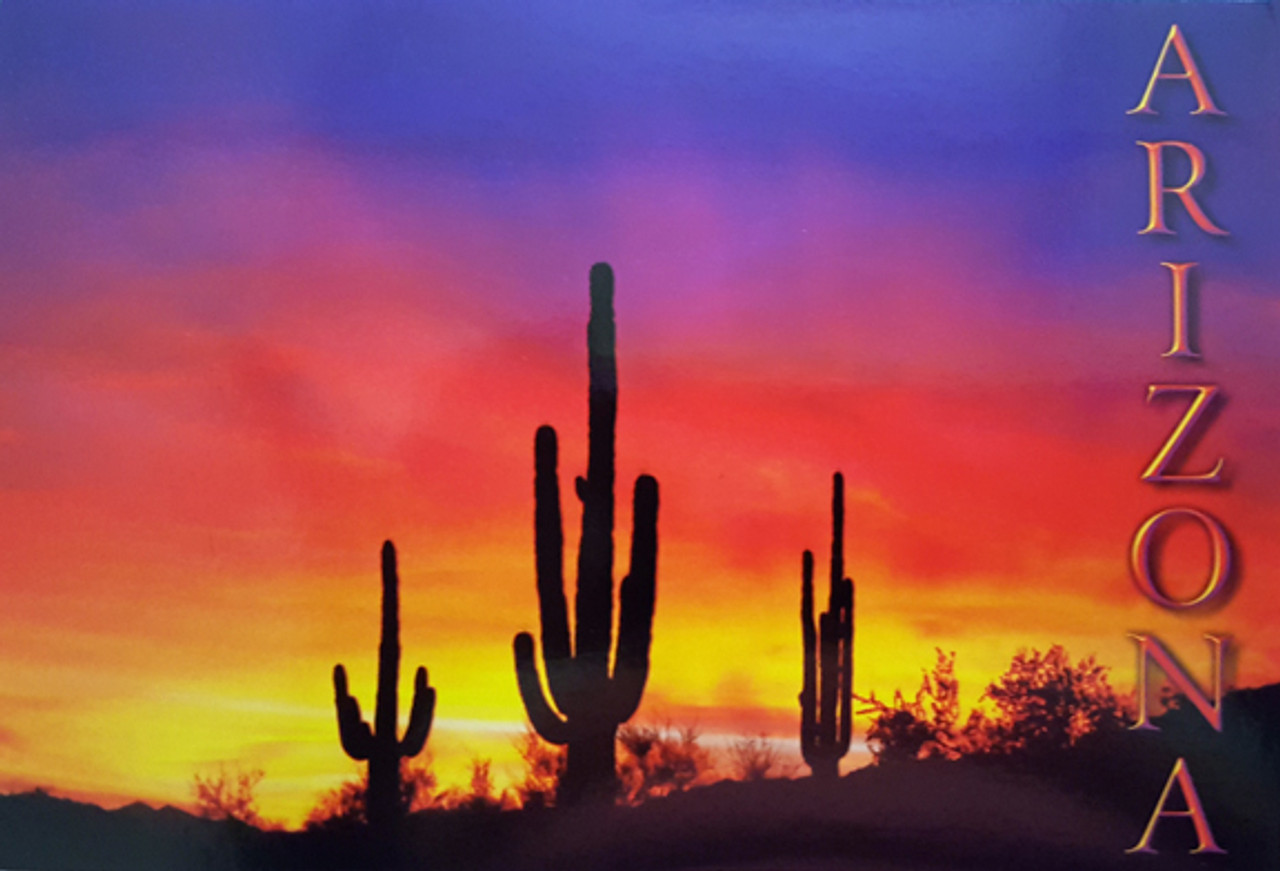 Arizona Sunset Postcard - Pack of 100