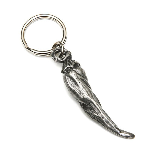 Pewter Chili Pepper Keychain