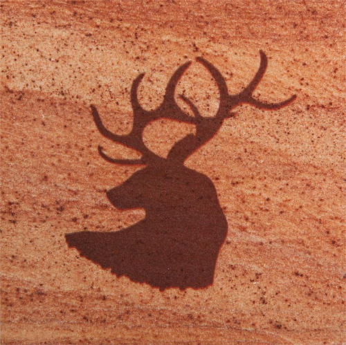 Elk Head Coasters - Set of 4