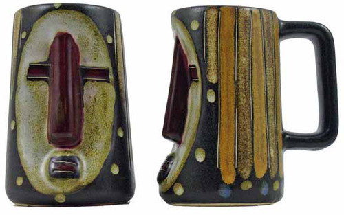 Mara Sculpted Stein 15oz - Oval Mask Mara Sculpted Stein 15oz - Oval Mask