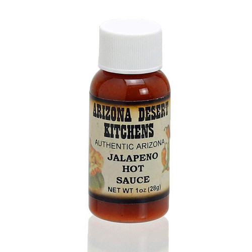 Jalapeno Hot Sauce 1oz - choose with or without cowboy hat