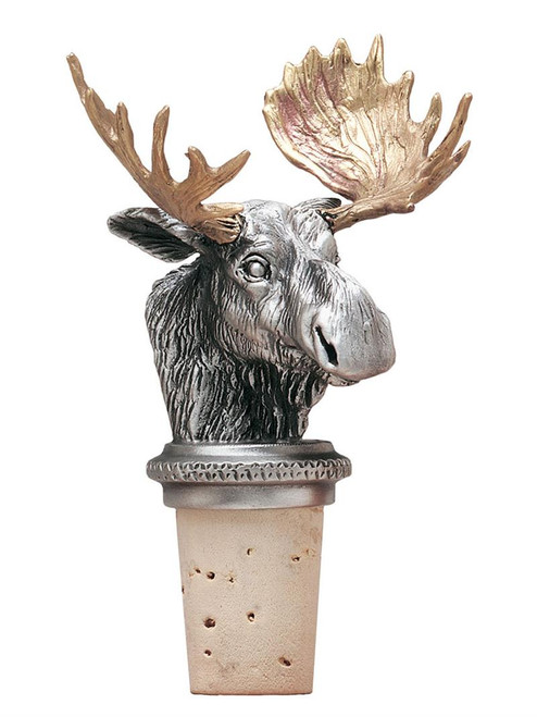 Moose Bottle Stopper