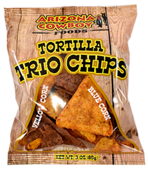 Trio Tortilla Chips 3oz