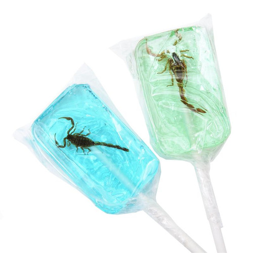 Scorpion Lollipops