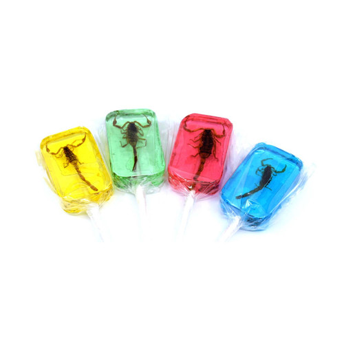 Scorpion Lollipops