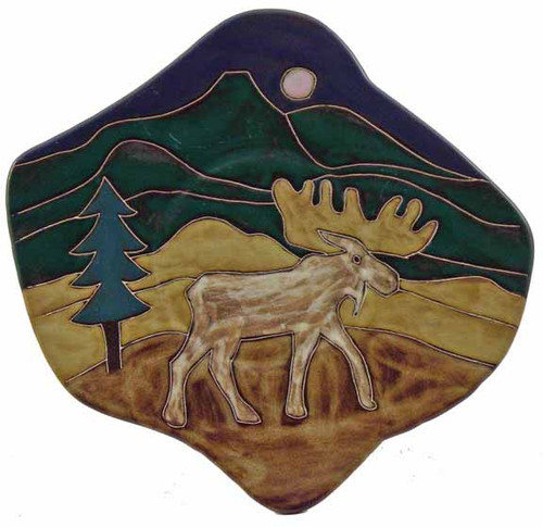 Mara Dinner Plate 12" - Moose