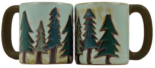 Mara Mug 16oz - Pine Trees  Mara Mug 16oz - Pine Trees