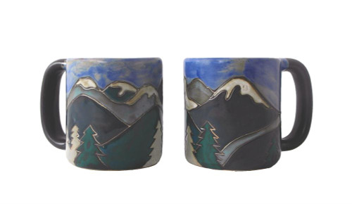 Mara Mug 16oz - Snowy Mountains  Mara Mug 16oz - Snowy Mountains