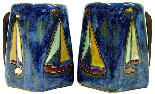 Mara Square Mug 12oz - Sail Boats Mara Square Mug 12oz - Sail Boats