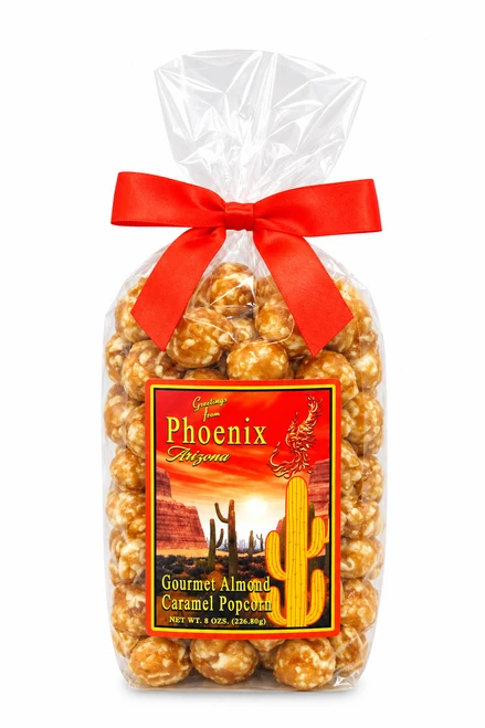 Gourmet Almond Caramel Popcorn 8oz