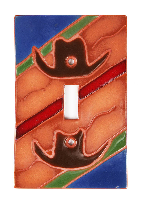 Cowboy Hat Switch Plate Cover