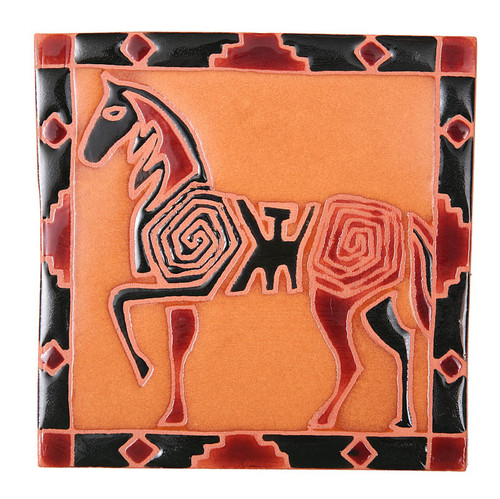 Petroglyph Horse Trivet - Arizona Gifts