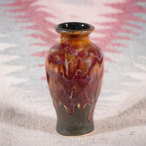 Paint a Glass Vase to Look Like Stoneware - Postcards from the Ridge